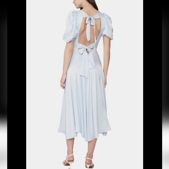 BNWT!BARDOT Poppy Tie Back Midi Dress - Picture 2 of 11